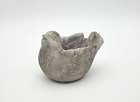 Obal ptáček beton 18x12x12cm