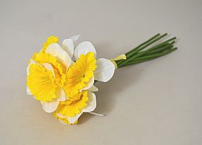 Narcis svazek 33cm bílý