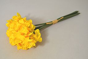 Narcis svazek 18květů 33cm žlutý -6ks